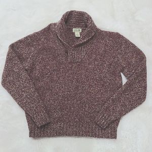 Thick cozy LL Bean wool sweater men or woman